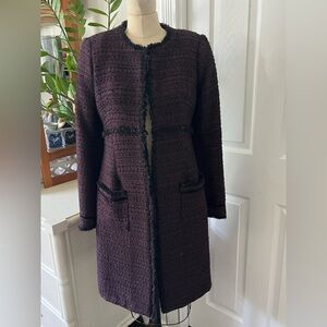 Seraphine Sparkle Tweed Coat